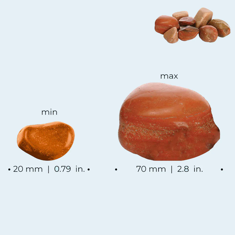 Feng Shui Marble Pebble Pack - Red - Image 3