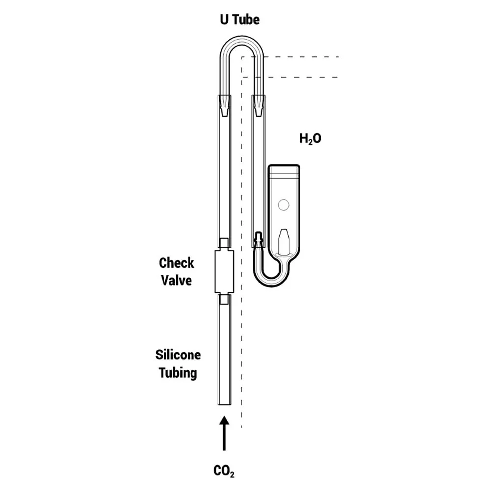 Glass Bubble Counting CO2 Diffuser 17mm - Image 3