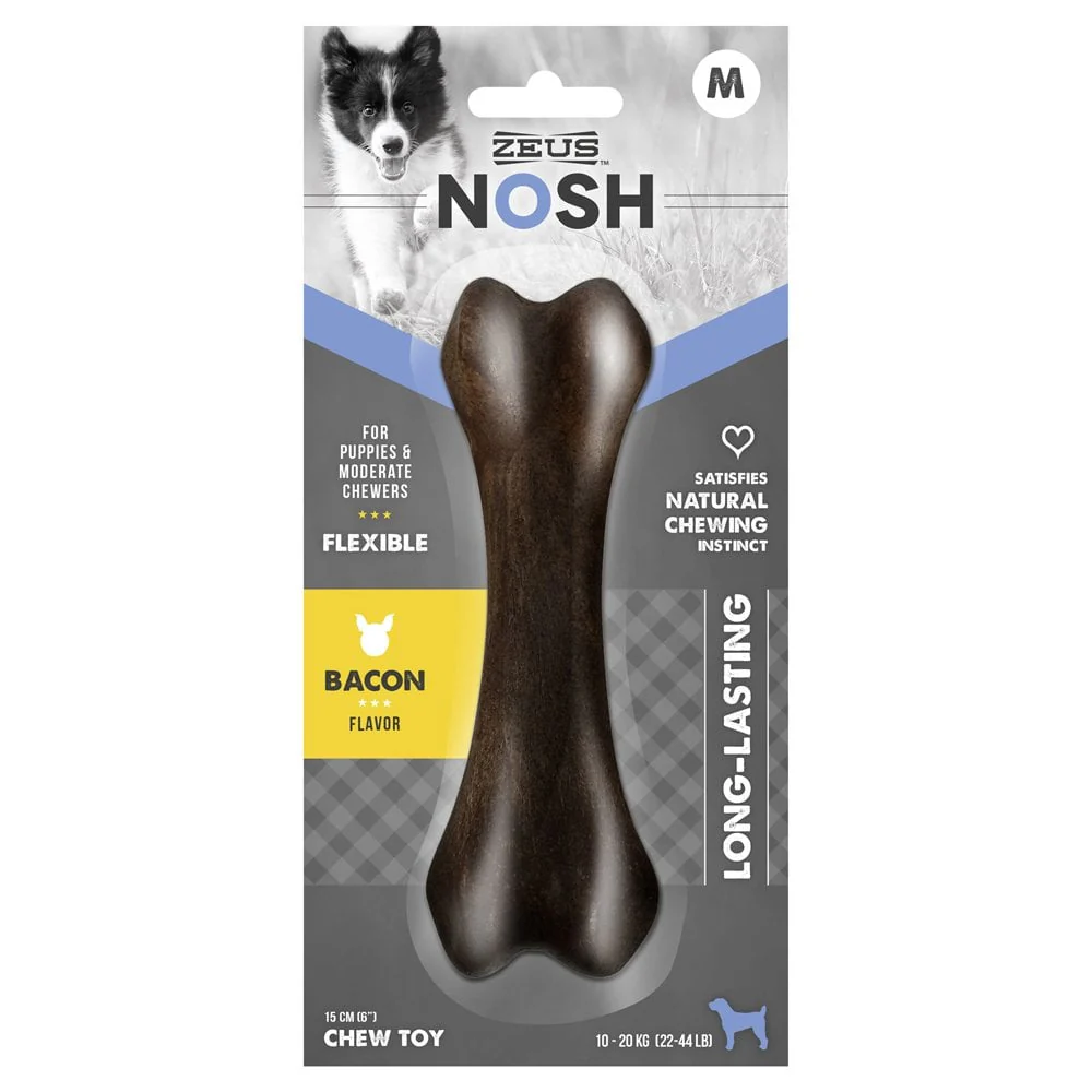 NOSH Flexible Chew Bone for Puppies - Bacon Flavour - Image 3